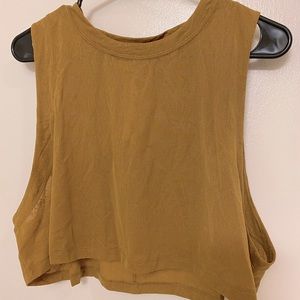 Lululemon All Yours Crop Tank Top *Train size 12